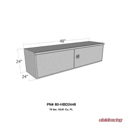 Westin Brute HD Under Body Tool Box - 80-HBD2448