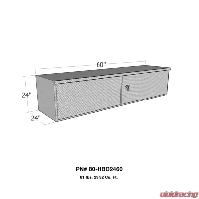 Westin Brute HD Under Body Tool Box - 80-HBD2460