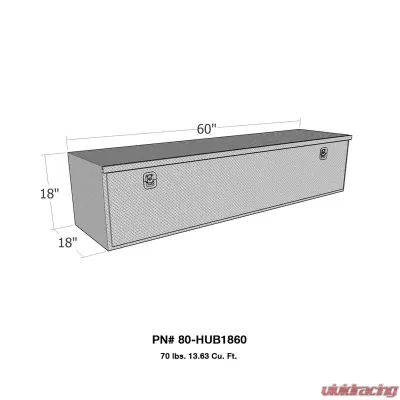 Westin Brute HD Under Body Tool Box - 80-HUB1860