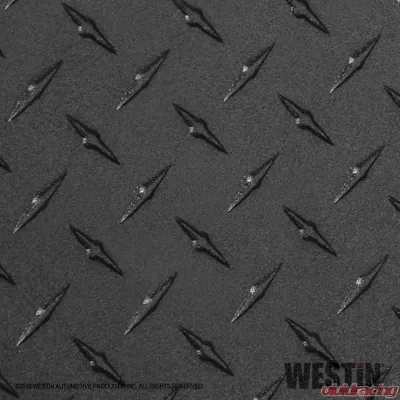 Westin Automotive Brute V Shape Goose Neck Tool Box, 57x19x19 in, Textured Black, Aluminum - 80-RB257D-BT