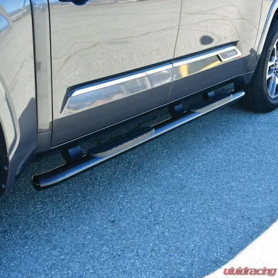 Westin Automotive PRO TRAXX 4 Oval Nerf Step Bars for 2022-2024 Toyota Tundra, Black Powder Coat - 21-24235