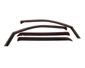 Westin Smoke Wade In-Channel Wind Deflector 4pc Ford Freestyle 2004-2007