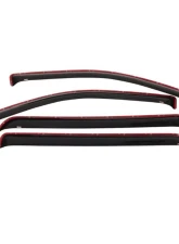 Westin Smoke Wade In-Channel Wind Deflector 4pc Ford Freestyle 2004-2007                                     - 72-37401 - Image 2