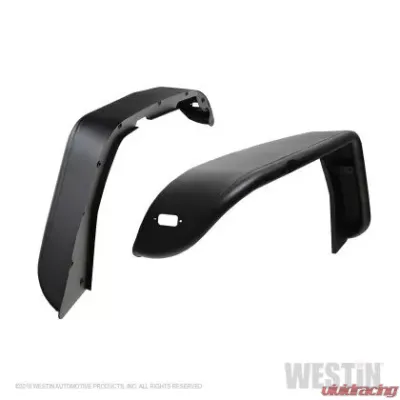 Westin Black Front Tube Fenders Jeep Wrangler JL | Gladiatior 2018+ - 62-1025