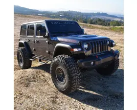 Westin Automotive Outlaw Nerf Step Bars for Jeep Wrangler JL Unlimited 2018-2022, 4