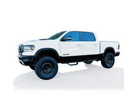 Westin Automotive Outlaw Drop Nerf Step Bars for Ram 1500 Crew Cab 2019-2022, Textured Black