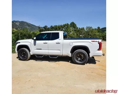 Westin Automotive Outlaw Drop Nerf Step Bars for Toyota Tundra Double Cab 2022-2024, Black - 20-14225