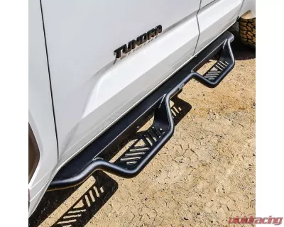 Westin Automotive Outlaw Drop Nerf Step Bars for Toyota Tundra Double Cab 2022-2024, Black - 20-14225