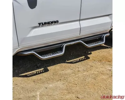 Westin Automotive Outlaw Drop Nerf Step Bars for Toyota Tundra Double Cab 2022-2024, Black - 20-14225