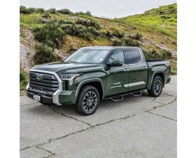 Westin Automotive Outlaw Drop Nerf Step Bars for Toyota Tundra Crew Max 2022-2024, Black