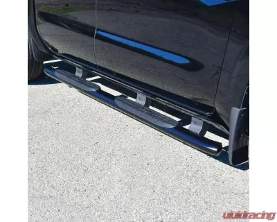Westin Automotive Westin PRO TRAXX 4 Oval Nerf Step Bars Black for 2022 Nissan Frontier Crew Cab - 21-24215