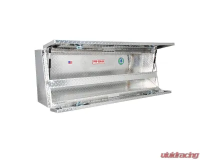 Westin Automotive Brute Pro-Series Tool Box Aluminum Contractor TopSider 60in with Doors - 80-TBS200-60