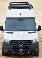 Westin Automotive Textured Black Mesa Roof Rack Mercedes-Benz Sprinter 1500 | 2500 | 3500 | 3500XD | 4500 2019-2024                                     - 15-00025 - Image 2