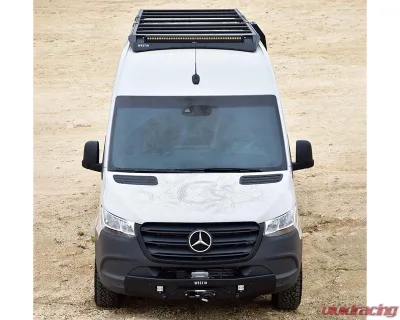 Westin Automotive Textured Black Mesa Roof Rack Mercedes-Benz Sprinter 1500 | 2500 | 3500 | 3500XD | 4500 2019-2024 - 15-00025