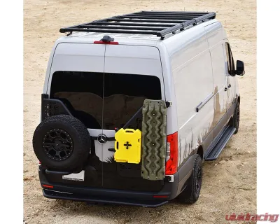 Westin Automotive Textured Black Mesa Roof Rack Mercedes-Benz Sprinter 1500 | 2500 | 3500 | 3500XD | 4500 2019-2024 - 15-00025