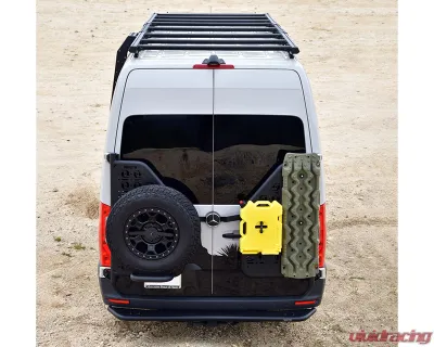Westin Automotive Textured Black Mesa Roof Rack Mercedes-Benz Sprinter 1500 | 2500 | 3500 | 3500XD | 4500 2019-2024 - 15-00025