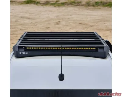 Westin Automotive Textured Black Mesa Roof Rack Mercedes-Benz Sprinter 1500 | 2500 | 3500 | 3500XD | 4500 2019-2024 - 15-00025
