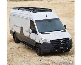 Westin Automotive Textured Black Mesa Roof Rack Mercedes-Benz Sprinter 1500 | 2500 | 3500 | 3500XD | 4500 2019-2024