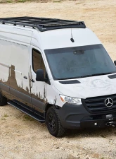 Westin Automotive Textured Black Mesa Roof Rack Mercedes-Benz Sprinter 1500 | 2500 | 3500 | 3500XD | 4500 2019-2024                                     - 15-00025 - Image 6