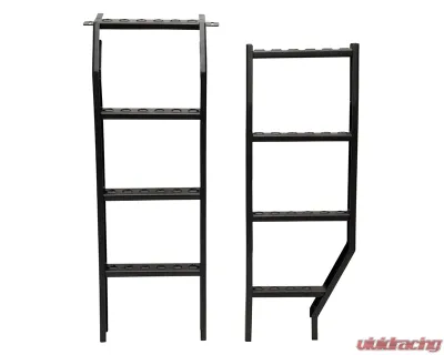 Westin Automotive Textured Black Mesa Roof Rack Side Ladder Mercedes-Benz Sprinter 1500 | 2500 | 3500 | 3500XD | 4500 2019-2024 - 15-00035