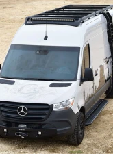 Westin Automotive Textured Black Mesa Roof Rack Side Ladder Mercedes-Benz Sprinter 1500 | 2500 | 3500 | 3500XD | 4500 2019-2024                                     - 15-00035 - Image 10