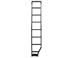 Westin Automotive Textured Black Mesa Roof Rack Side Ladder Mercedes-Benz Sprinter 1500 | 2500 | 3500 | 3500XD | 4500 2019-2024