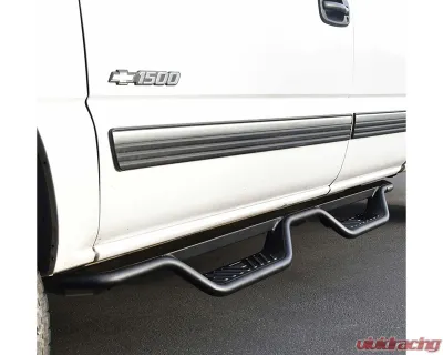 Westin Automotive Textured Black Outlaw Drop Nerf Bars Chevrolet Silverado | Sierra 1500 | 2500 | 3500 1999-2019 - 20-11685