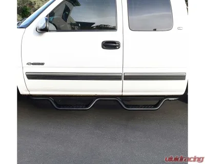 Westin Automotive Textured Black Outlaw Drop Nerf Bars Chevrolet Silverado | Sierra 1500 | 2500 | 3500 1999-2019 - 20-11685