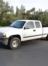 Westin Automotive Textured Black Outlaw Drop Nerf Bars Chevrolet Silverado | Sierra 1500 | 2500 | 3500 1999-2019                                     - 20-11685 - Image 10
