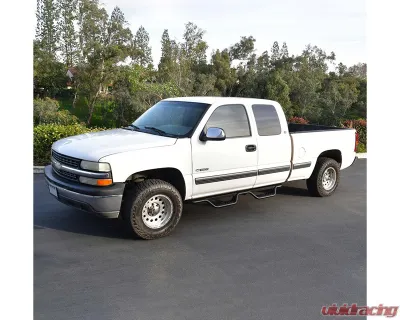 Westin Automotive Textured Black Outlaw Drop Nerf Bars Chevrolet Silverado | Sierra 1500 | 2500 | 3500 1999-2019 - 20-11685