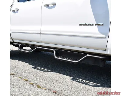 Westin Automotive Textured Black Outlaw Drop Nerf Bars Cherolet Silverado | GMC Sierra 1500 | 2500 | 3500 2001-2019 - 20-11955