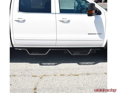 Westin Automotive Textured Black Outlaw Drop Nerf Bars Cherolet Silverado | GMC Sierra 1500 | 2500 | 3500 2001-2019 - 20-11955