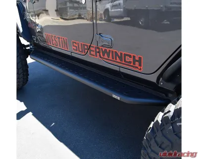 Westin Automotive Outlaw Running Boards Jeep Wrangler JL Unlimited 4-Door 2018-2024 - 28-34065