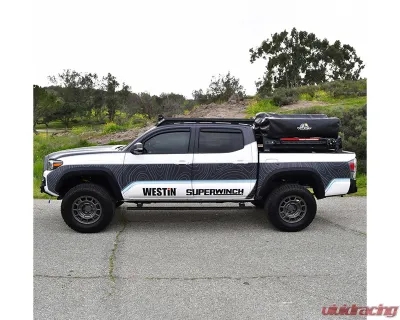 Westin Automotive Textured Black Pro-E Power Running Boards Toyota Tacoma Double Cab Pickup 2005-2023 - 29-22775