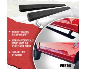 Westin Automotive Textured Black Pro-E Power Running Boards Dodge Ram 1500 | 2500 | 3500 2009-2024