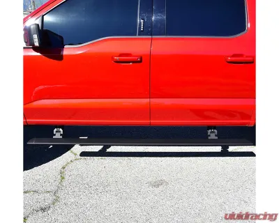 Westin Automotive Textured Black Pro-E Power Running Boards Ford F-150 | F-250 | F-350 2015-2024 - 29-23945