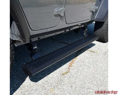 Westin Automotive Textured Black Pro-E Running Boards Jeep Wrangler JL Unlimited 4-Door 2018-2024 - 29-24065