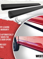 Westin Automotive Textured Black Pro-E Power Running Boards Chevrolet Silverado | Sierra 1500 | 2500 | 3500 2019-2024                                     - 29-24135 - Image 4