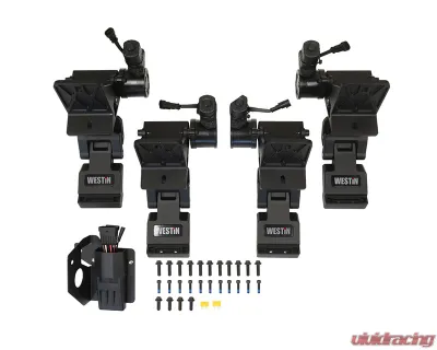 Westin Automotive Textured Black Pro-E Power Running Boards Chevrolet Silverado | Sierra 1500 | 2500 | 3500 2019-2024 - 29-24135