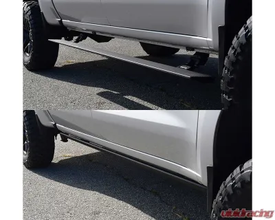 Westin Automotive Textured Black Pro-E Power Running Boards Chevrolet Silverado | Sierra 1500 | 2500 | 3500 2019-2024 - 29-24135