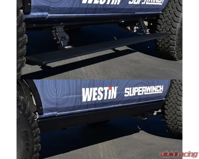 Westin Automotive Textured Black Pro-E Power Running Boards Ford Bronco 4-Door 2021-2024 - 29-24195