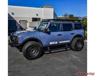 Westin Automotive Textured Black Pro-E Power Running Boards Ford Bronco 4-Door 2021-2024 - 29-24195