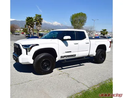 Westin Automotive Textured Black Pro-E Power Running Boards Toyota Tundra Double Cab Pickup 2022-2024 - 29-24235