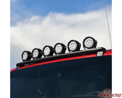 Westin Automotive XTS Overhead Light Mount for Ford Bronco 2021-2024, Black Steel - 37-711255