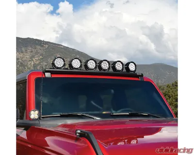 Westin Automotive XTS Overhead Light Mount for Ford Bronco 2021-2024, Black Steel - 37-711255