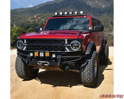 Westin Automotive XTS Overhead Light Mount for Ford Bronco 2021-2024, Black Steel - 37-711255