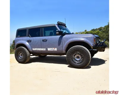 Westin Automotive XTS Textured Black Pinch Weld Covers Ford Bronco 4-Door 2021-2024 - 42-141955
