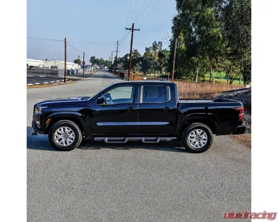 Westin Automotive Textured Black HDX Drop Nerf Step Bars Nissan Frontier Crew Cab 2022-2024 - 56-14215