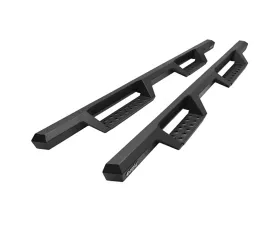 Westin Automotive Textured Black HDX Drop Nerf Step Bars Nissan Frontier Crew Cab 2022-2024
