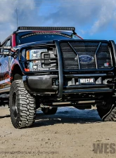 Westin Automotive HDX Stainless Steel 3-Piece Modular Grille Guard GMC Sierra 2500HD | 3500HD 2015-2019                                     - 57-23790 - Image 9